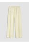 Trendlucky Women's Textured Trousers with Elastic Waist and Difference in Color - 4