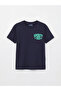 Original Text Printed Boys' T-Shirt