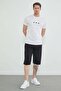 Striped Capri with Elastic Waist and Zipper Pockets - 2