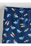 Nevavm Printed Boys' Swim Shorts with Difference in Color - 2