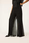 Ribbed Chiffon Pants - 3