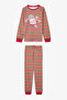 Gül Kurusu Girl's Guest First Fairy Patterned Long Sleeve Cotton 2-Piece Pajama Set - 5