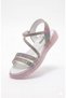 Girl's Stoned Orthopedic Sandals – Glittery Special Occasion and Summer Evening Dress Model Sandals - 2