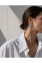 Modern Couple Look Hoop Earrings - 5