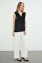 Semi-Transparent Blouse with Ruffles on the Front - 2