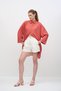 Elegant Draped Satin Shirt - 2