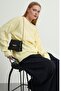Women's Crew Neck Soft Textured Oversize Knitwear Sweater - 4