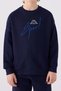 Children's Sweatshirt 351V2Pw Navy Blue - 3
