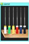 25mm size 08 6Pcs/Pack Dental Hand Use K-Files 21/25mm Stainless Steel Endodontic Root Canal Files D - 7