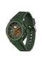 Round Analog Mens Khaki Case Watch - 2011367-KHK - 2