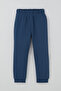 Baby Boy Tracksuit Set with Cute Puppy Embroidery, 9 Months-3 Years, Indigo - 4