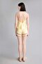 Regular Fit Strappy Tulle Detailed Satin Pajama Set H0353Ax26Sm - 6