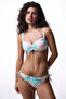 Leaf Patterned Dream Bikini Bottom - 3