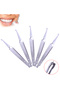 5PCS/Lot Dentistry Bracket Tweezers Holder Serrated Dentist Instrument Stainless Steel Orthodonti... - 8