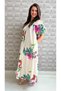 Rochie din bumbac Gabrielle - Crem - 2