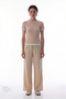Pastellbeiges Basic Layer T-Shirt - 2