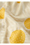 100% Cotton Daisy Double Duvet Cover Set Yellow (200X220 cm) - 6