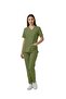 Grasshopper Dr. Greys Doctor Nurse Medical Scrubs Set Luxury Lycra Fabric - 2