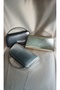 Women's Metallic Gold Metal Handle Rectangular Evening Dress Special Occasion Portfolio Bag - 6