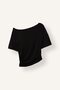 Loose Fit One Shoulder Short Sleeve T-Shirt H7189Ax26Sm - 2