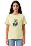 Unisex Traveler Teddy Bear Printed 100% Cotton Premium Design T-Shirt