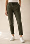 Women's Double Leg Sweatpants Khaki 2629 - 3