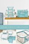 Baby Luxury 6-Piece Suitcase Organizer Travel, Hospital Bag Blue - 3