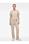 Comfortable Fit Crew Neck Short Sleeve Pajama Set