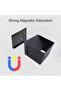 5W Warm White (2700-3500K) 4000mAh Black USB Rechargeable LED Wall Light with Magnetic Suction and H - 5