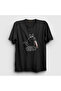 Unisex Black What Cat Cat T-shirt415210tt