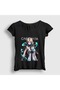 Women's Black Cartethyia V2 Wuthering Waves T-Shirt 611741Tt