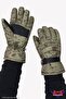 Winter Military Camouflage Pattern Wrist Velcro Adjustable Inside Fleece Waterproof Ski Snow Gloves