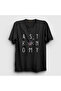 Unisex Black Space Science Astronomy Astronomy T-Shirt 478020Tt