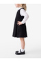 Crew Neck Sleeveless Vest Dress - 2