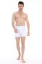 Men's Combed Cotton White Boxer 0805