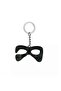 Victor Osimhen Mask Keychain or Bag Ornament Metal Model, Silver Chain, Fan Gift - 2