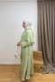 Molly Nelly Women's Voile Shawl Hijab Dress - 5