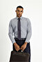 Long Sleeve Slim Fit Slim Fit Classic Print Cotton Easy-Iron Shirt - 4