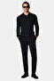 Polo Neck Regular Fit Buttoned Embroidered Wool Knitwear Sweater - 4