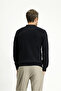 Polo Neck Regular Fit Cotton Cashmere Knitwear Sweater - 6