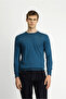 Crew Neck Regular Fit Wool Knitted Sweater