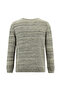Crew Neck Regular Fit Wool Patterned Knitwear Sweater - 2