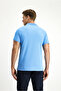 Polo Neck Slim Fit Embroidered 100% Cotton T-Shirt - 5