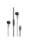 Type-C Semi-In-Ear Wired Earphones with Mic - Black