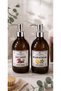 2-Pack Cam Amber Liquid Soap Dispenser & Dishwashing Liquid Bottle with Silver Lid 300Cc No Stand