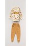 Baby Boy 2-Piece Seasonal Tracksuit Set Cool Man Süzene Embroidered Abstract Printed 6-9-12-18-24Months - 4