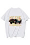 Unisex Oversize Car Ride or Die T-Shirt (White)