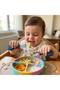 304 Steel Panda Baby Spoon Fork Set with Silicone Handle Bpa Free Ergonomic Non-Slip Navy Blue - 5