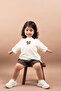 Summer Girls' Embroidered Oversize Set with Shorts, 100% Cotton, Ages 1-6 - 8