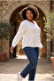 Women's Plus Size Embroidered Shirt - 3